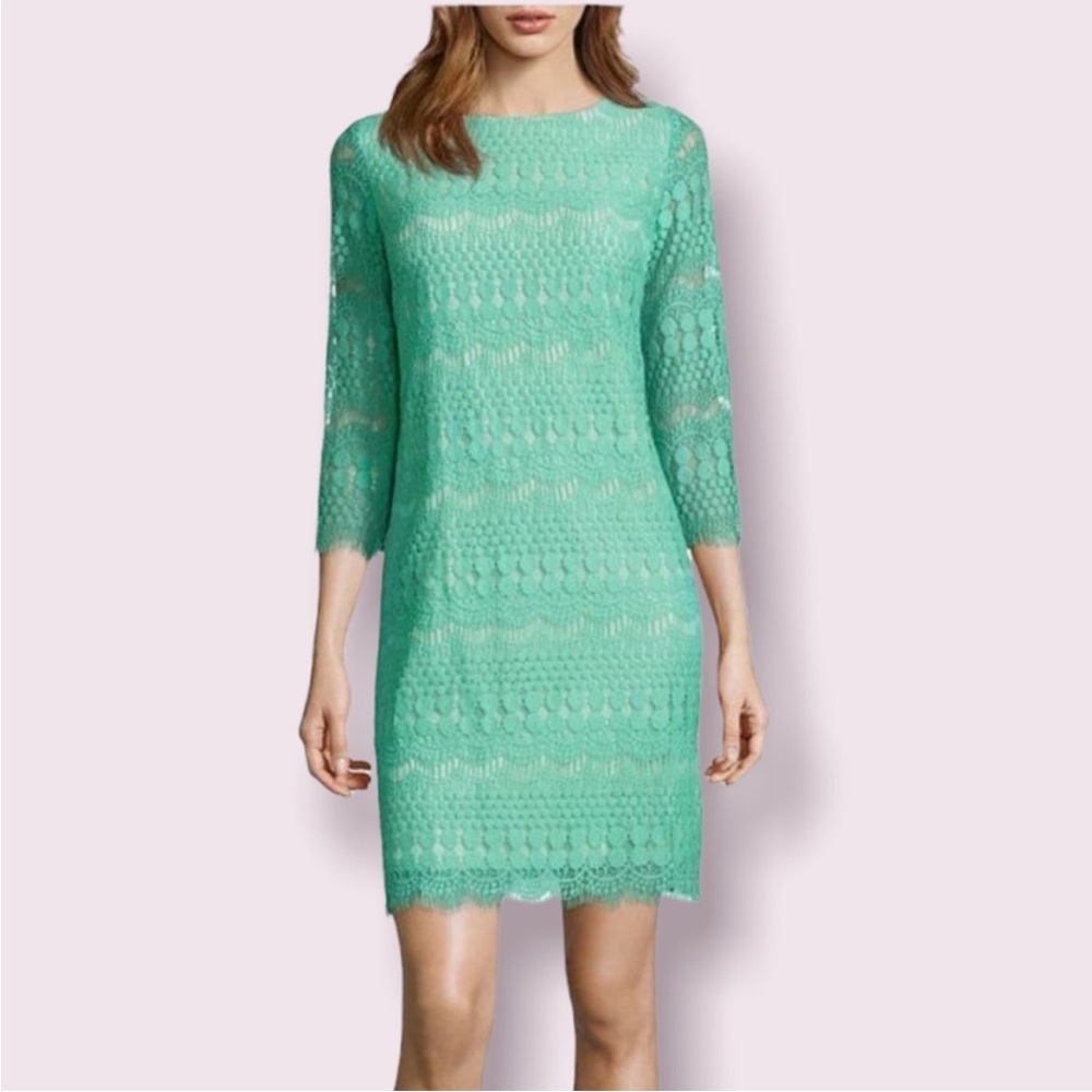 RN Studio by Ronni Nicole‎ Lace Overlay Dress
